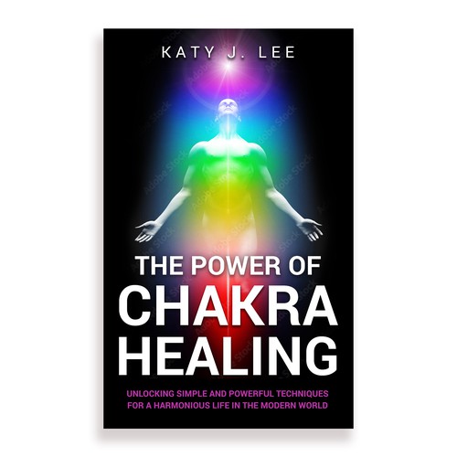 🔥🔥-=  UNIQUE CHAKRA HEALING KDP Ebook Cover =- 🔥🔥 Design by elQue.design
