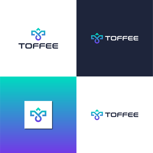 Design di modern fintech logo di wonki ™