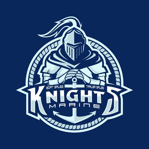Design di Knight Marine Logo di indraDICLVX