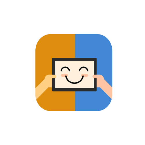 Create app icon for iOS app named Draw with Me | Icon or button contest