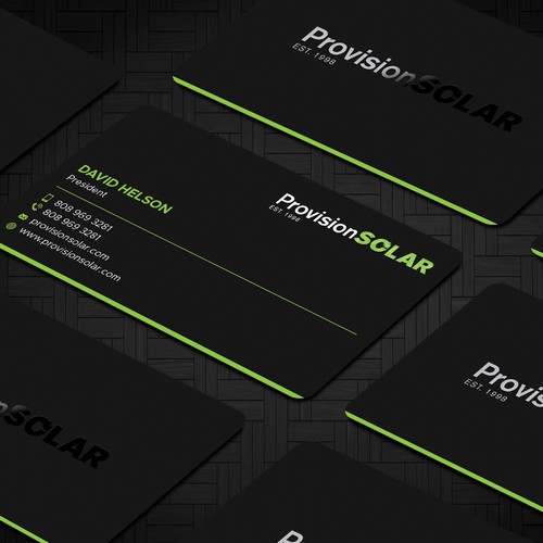 Solar Business Cards Design réalisé par Design"Glory"