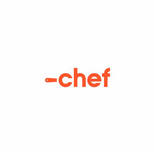 "CHEF": Food & Cooking Social Media Logo Design by Godcho