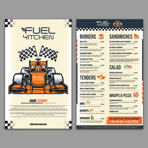 Menu contest entry by HADI CREATIVE