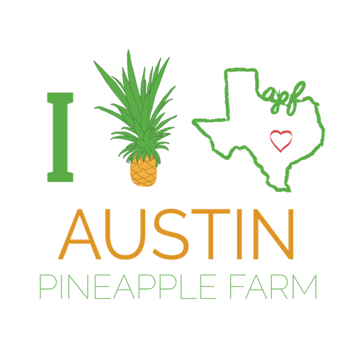 Pineapple LOGO! Pineapples + Austin, TX = Austin Pineapple Farm Logo