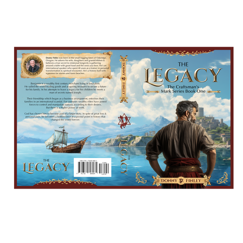 Book cover for epic 1st century story with historical implications Design by karundesigns