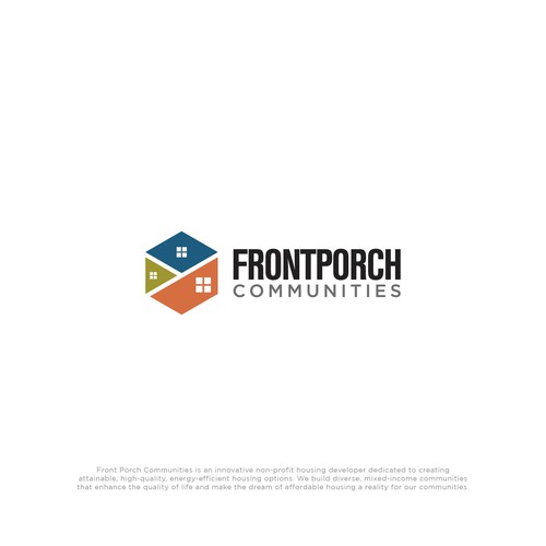 Front Porch Communities - A Not For Profit housing developer with a community focus Design réalisé par RaccoonDesigns®