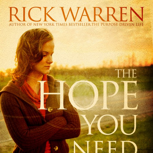 Design Rick Warren's New Book Cover Design por dmaust