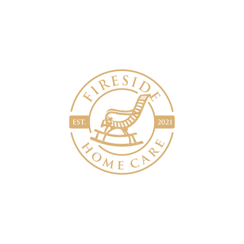 Fireside Home Care Logo Diseño de ArtJIC99