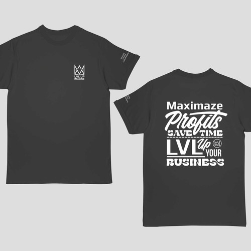 New Shirt Design for LVL Up Imaging Design por By.You