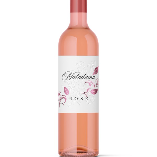 Design by Shark1@ titled "Wine label"