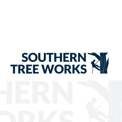 sleek and professional logo for a tree business Design by Afrian.