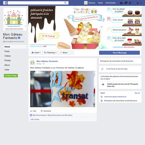 Facebook cover contest entry by Alison Koller