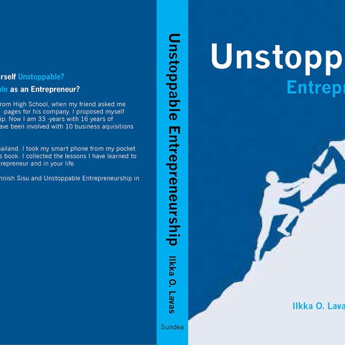 Help Entrepreneurship book publisher Sundea with a new Unstoppable Entrepreneur book Diseño de A.MillerDesign