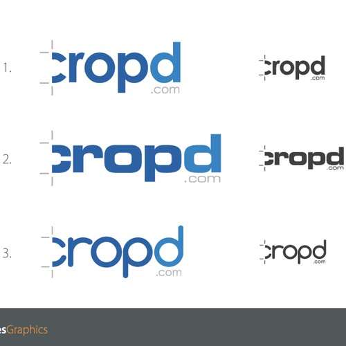 Cropd Logo Design 250$ Design by NeesGraphics