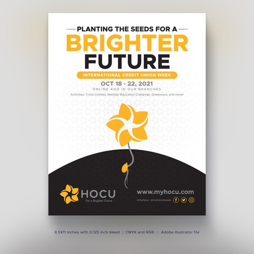 Design a Stunning Event Flyer for Credit Union Design by P I X 3 L