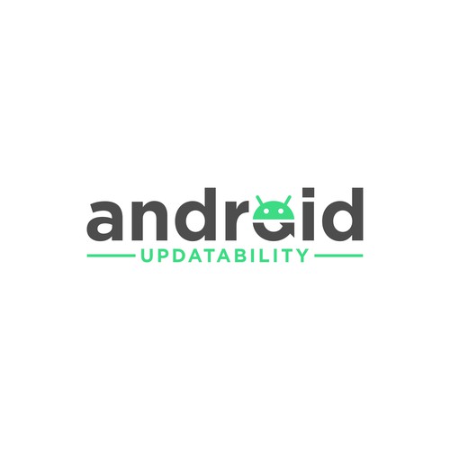 Android Updatability Team Logo Design by Rekker