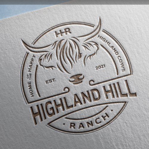 Logo and Social Design for Highland Hill Ranch. Design réalisé par optimizm