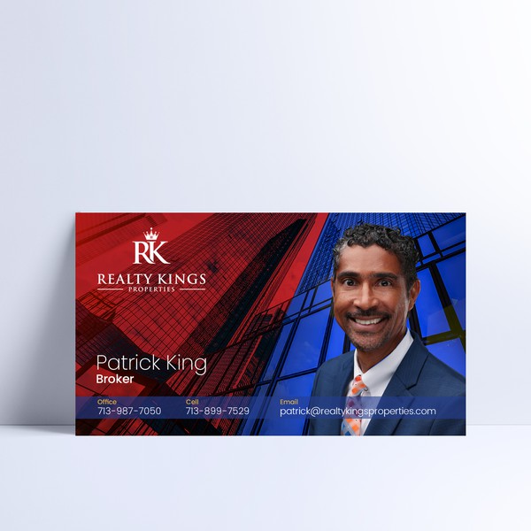 1 sided Business Card needed for Real Estate
