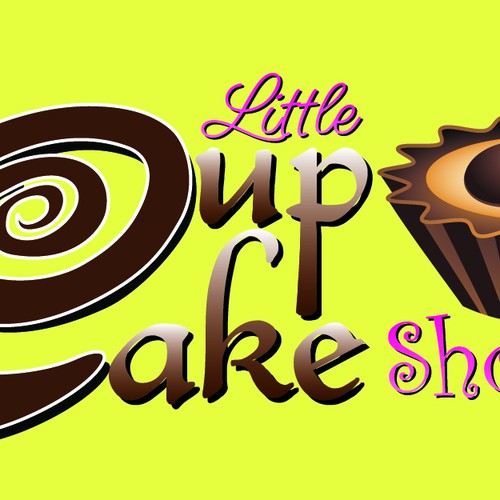 LOGO-  for  CUPCAKE  BAKERY Diseño de kresnagrafis