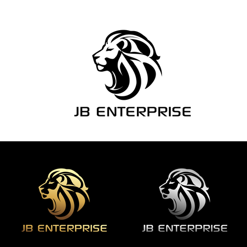 A negative space lion logo and graphic profile Design by nugra888