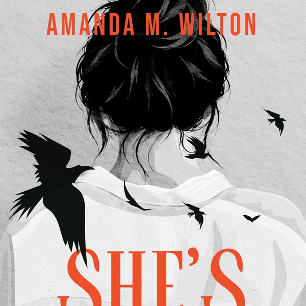Bold fiction book cover