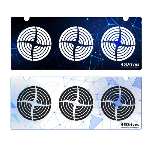 Design a Front Plate for 45Drives New HomeLab Storage Server Product Design by A r s h