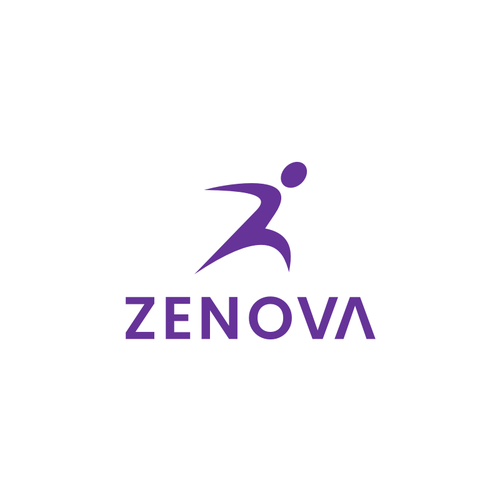 Zenova Logo: Revolutionary suite of health and wellness mobile apps Diseño de AH Designs ⭐️
