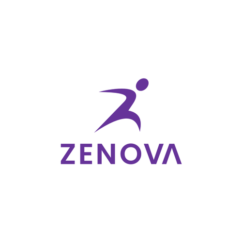 Zenova Logo: Revolutionary suite of health and wellness mobile apps Design by AH Designs ⭐️