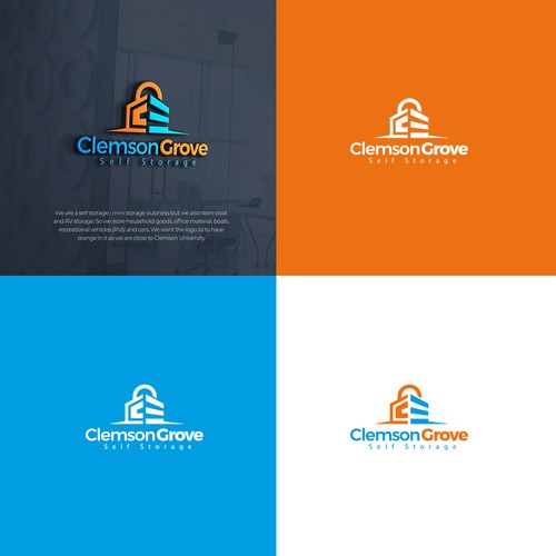 Logo for self storage facility Design by JosH.Creative™