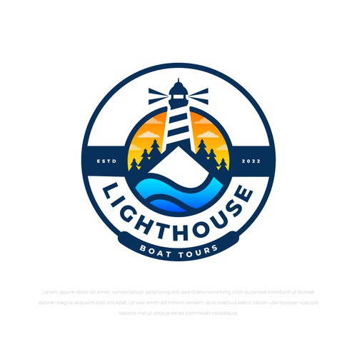 Lighthouse Boat Tours Design réalisé par harrysvellas