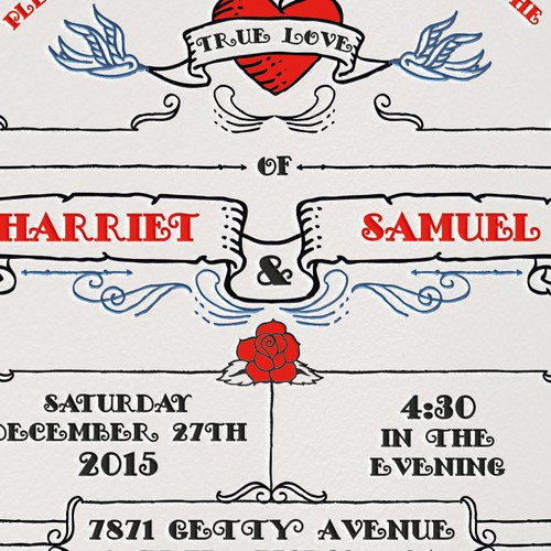 Card or invitation contest entry by Cirque du Franka