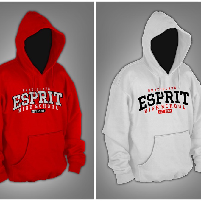 High school hoodie design for premium merch Clothing or apparel contest