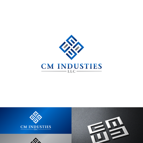 logo for CM Industies, LLC Design by Visuardo™