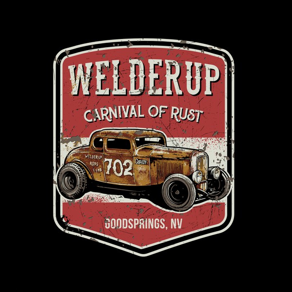 Design by fathair titled "Distressed vintage automotive sign"