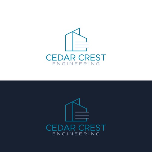 Design a Modern layered logo for a civil engineering company Design by lesya787