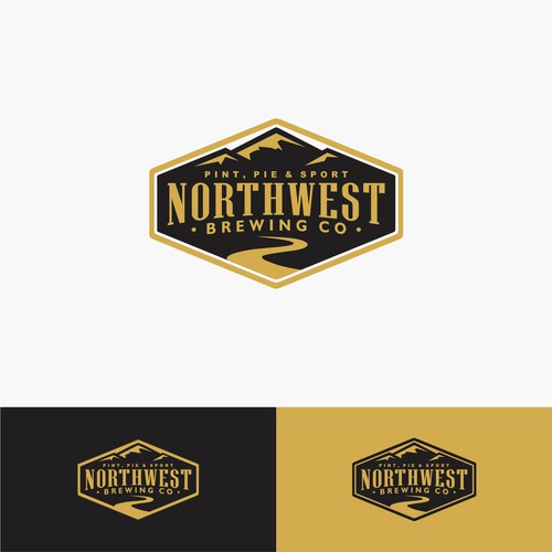 Northwest tap room logo Design by yun_art