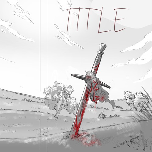 Eye-catching horror fantasy book cover Design by xhiinfiel