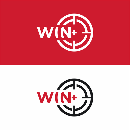 We need you to design WIN+ to highlight the power of not being afraid of difficulties. Design by DSGNESIA™