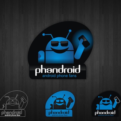 Phandroid needs a new logo Réalisé par Karanov creative