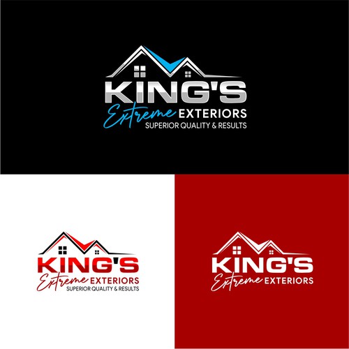 Exterior Construction Company Logo Design by nurmaelani