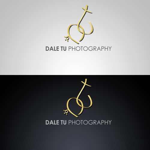 Logo for wedding photographer Diseño de yb design
