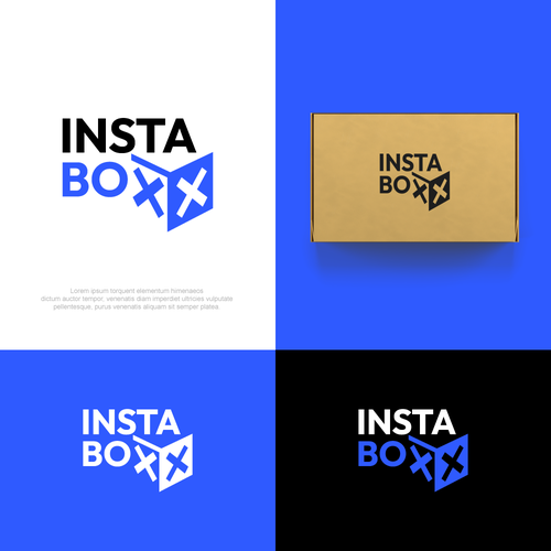 Instaboxx logo Design by Luel