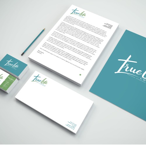 modern church logo design Design by .professional