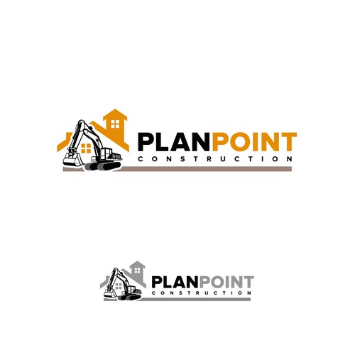 PlanPoint Construction Logo Needs A Remodel Design by The Last Hero™