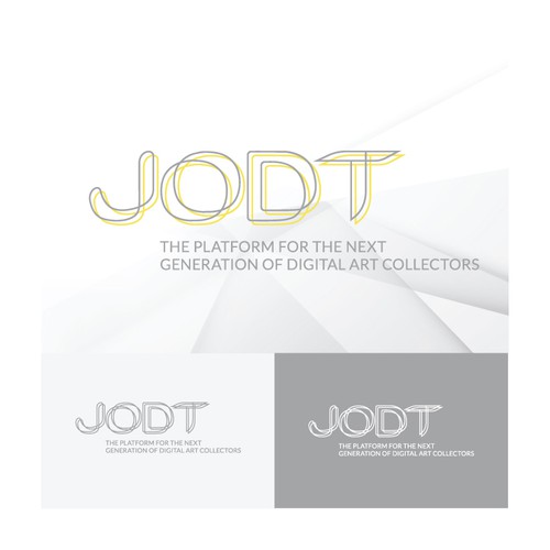 Modern logo for a new age art platform Design by dfava