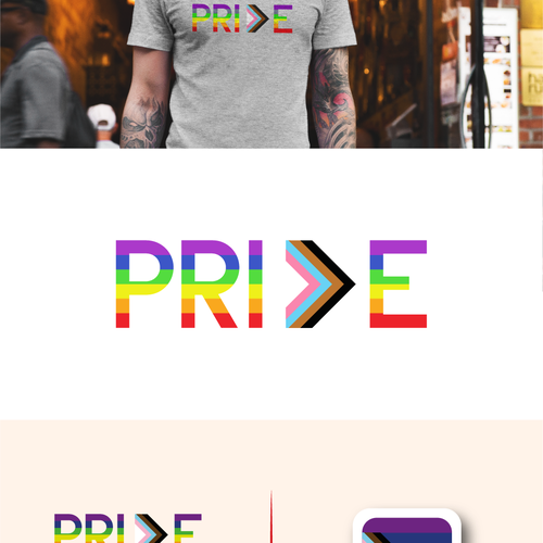 Logo for Pride (Global LGBTQ+ Employee Resource Group) Design by Tiago Dias