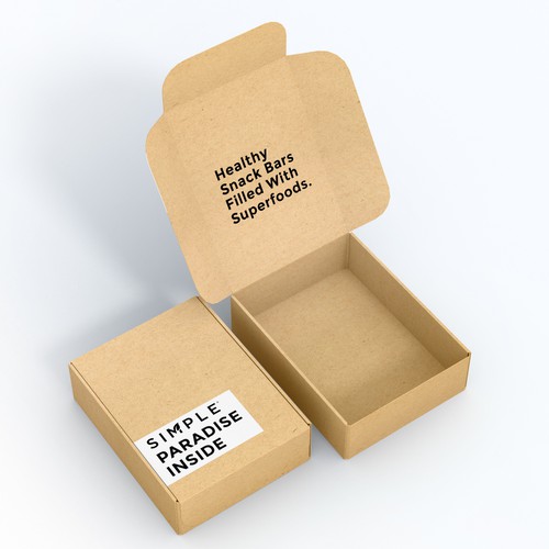 SIMPLE shipping box Design by interaksi