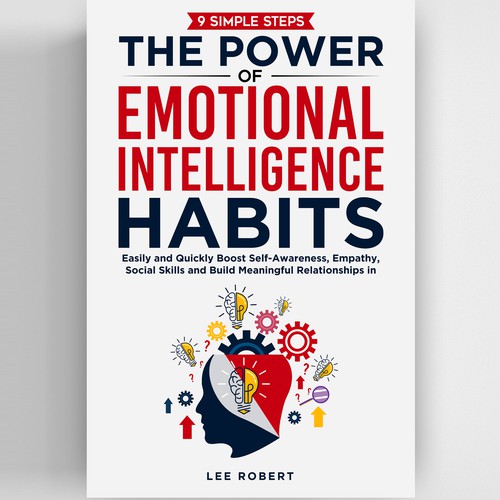 Design an ebook cover for anyone needing help with emotional issues. Design by icon89GraPhicDeSign