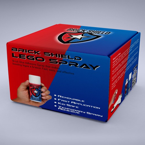 Brick Shield Lego Glue Adhesive Spray