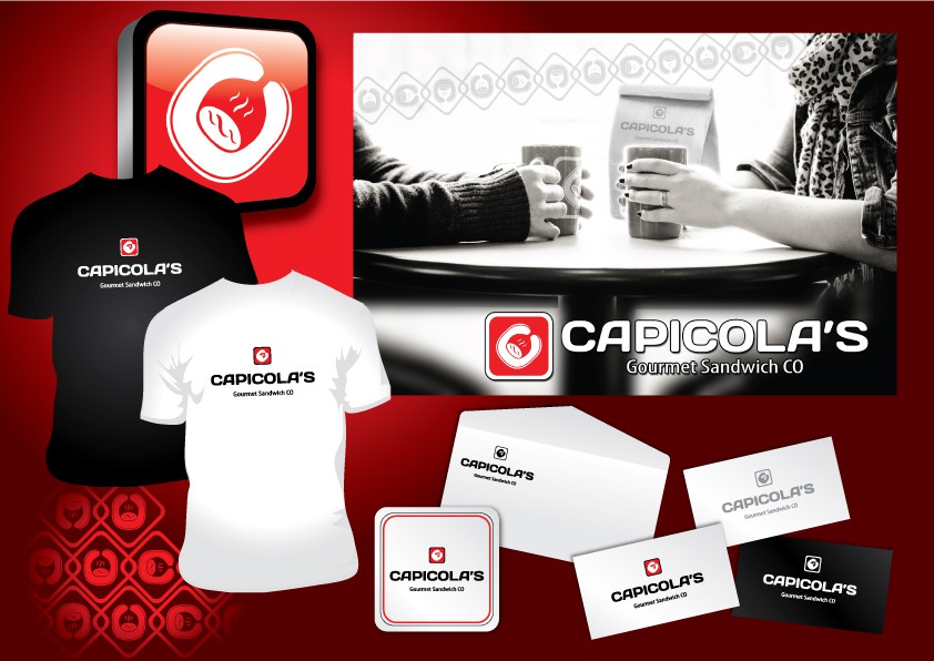 Capicola's Gourmet Sandwich CO. needs a national brand logo Logo